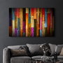 Wallity Pintura Decorativa de Vidrio Templado Multicolor 70 x 110 cm